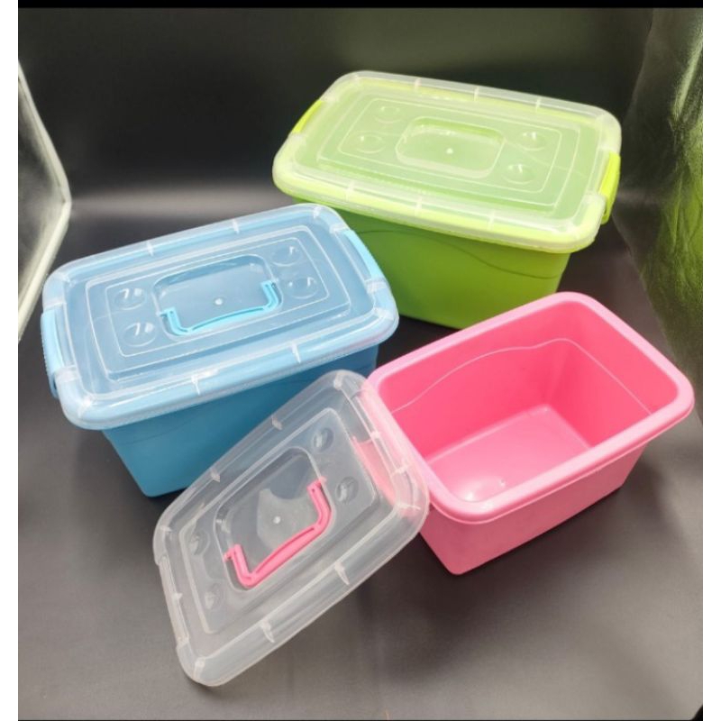 Jual BOX CONTAINER 6 LITER - Pegangan / Box Plastik Serbaguna 6L ...