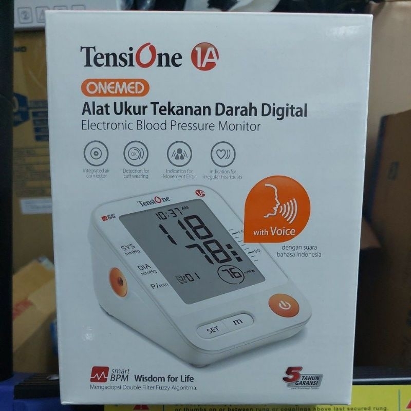 Jual Tensimeter Digital Dengan Suara Merk OneMed Alat Ukur Tekanan ...