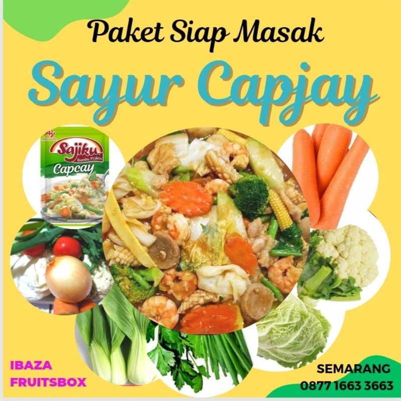 Jual Sayur Capjay Paket Sayur Ready To Cook Paket Sayur Capcay Lengkap