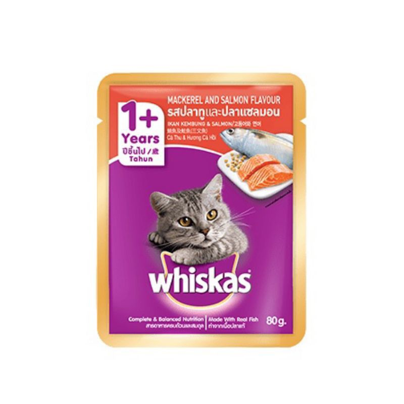 Jual Whiskas Basah Pouch 80gr Shopee Indonesia