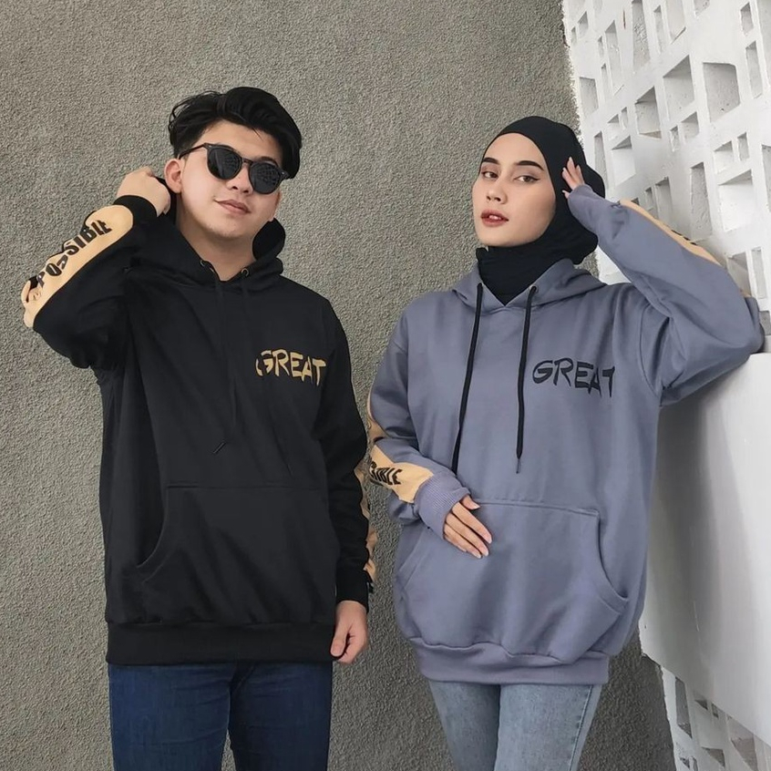 Jaket best sale hoodie couple