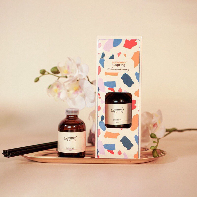 Jual Reed Diffuser Summer spring Pengharum Ruangan Aromaterapi fiber ...