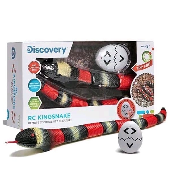 Jual Discovery Toy Kids RC Remote Control King Snake Pet Creature ...