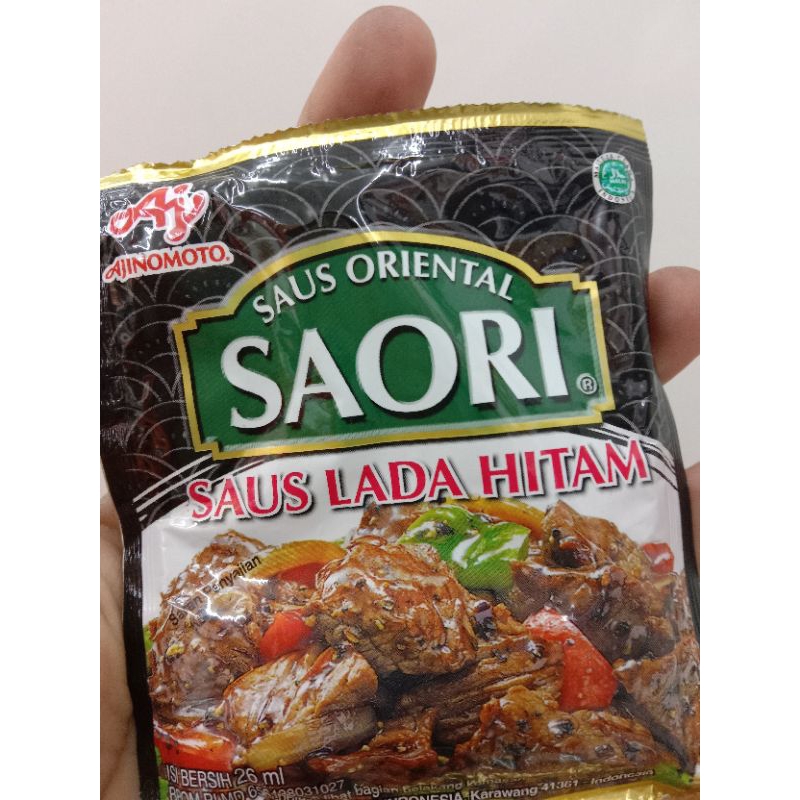 Jual Saori Saus Rasa Lada Hitam Ml Saori Saus Rasa Mentega Sachet Ml Saos Saori Saus