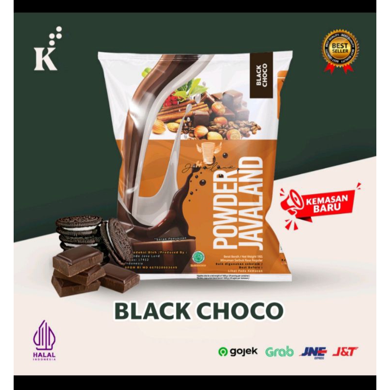 Jual Bubuk Minuman Rasa Black ChOco/owreo Reguler Original Javaland 1 ...