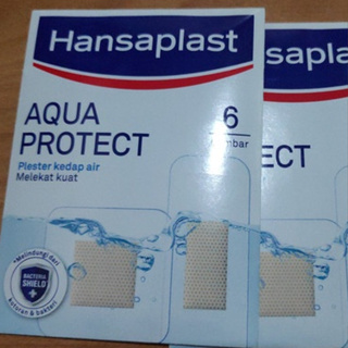 Jual Hansaplast Aqua Protect / Plester Anti Air / Plester Waterproof ...