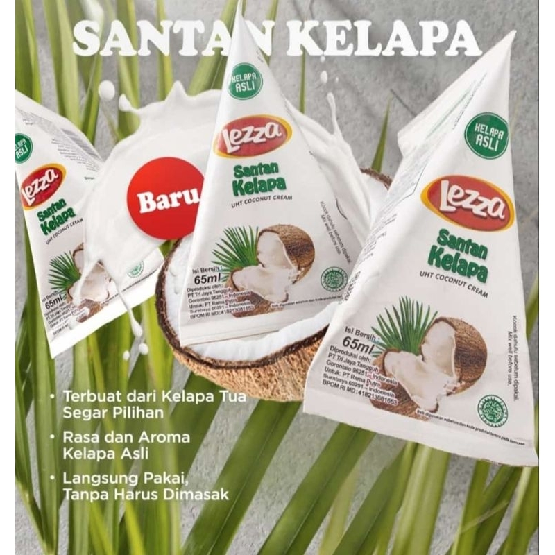 Jual Lezza Santan Cair 3 × 65 ml | Shopee Indonesia