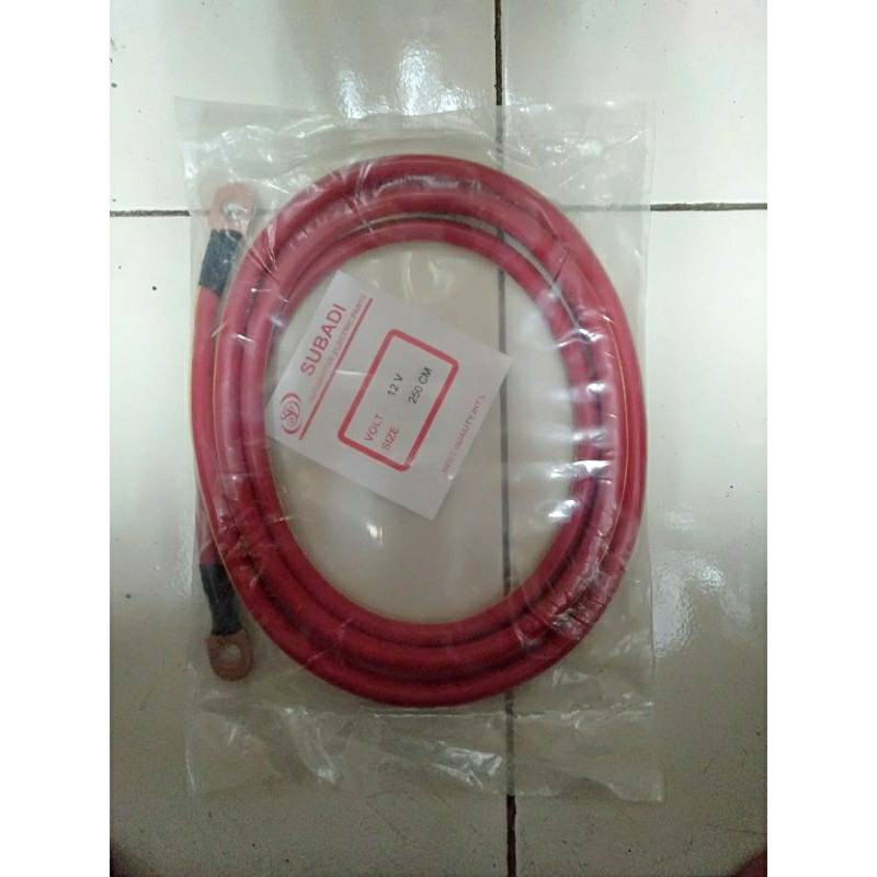 Jual KABEL AKI 12V 250CM | Shopee Indonesia