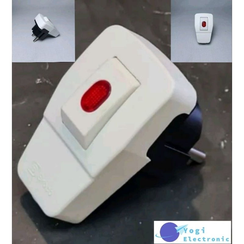 Jual STEKER + SAKLAR BROCO DENGAN LAMPU ON/OFF 13311L | Shopee Indonesia