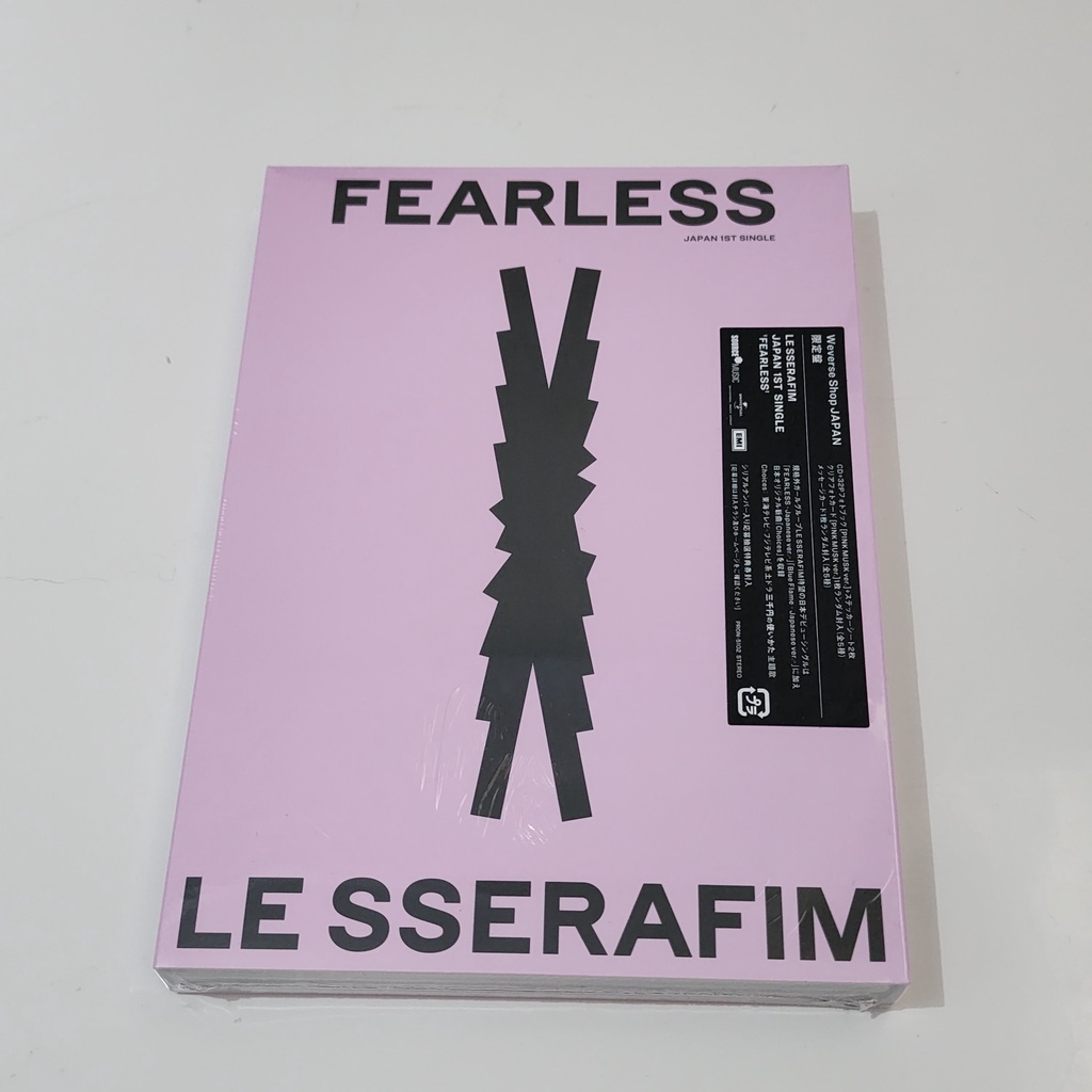 Jual ALBUM LE SSERAFIM FEARLESS JAPAN EDITION (READY STOCK WITH