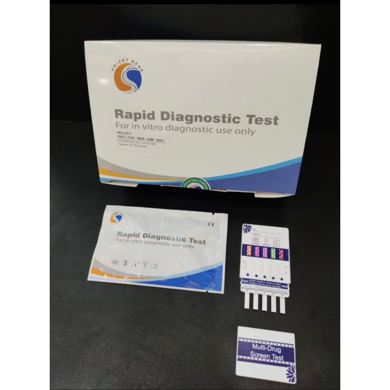 Jual alat tes strip narkoba 5 parameter / drug tes multi 5 Orinet gene ...