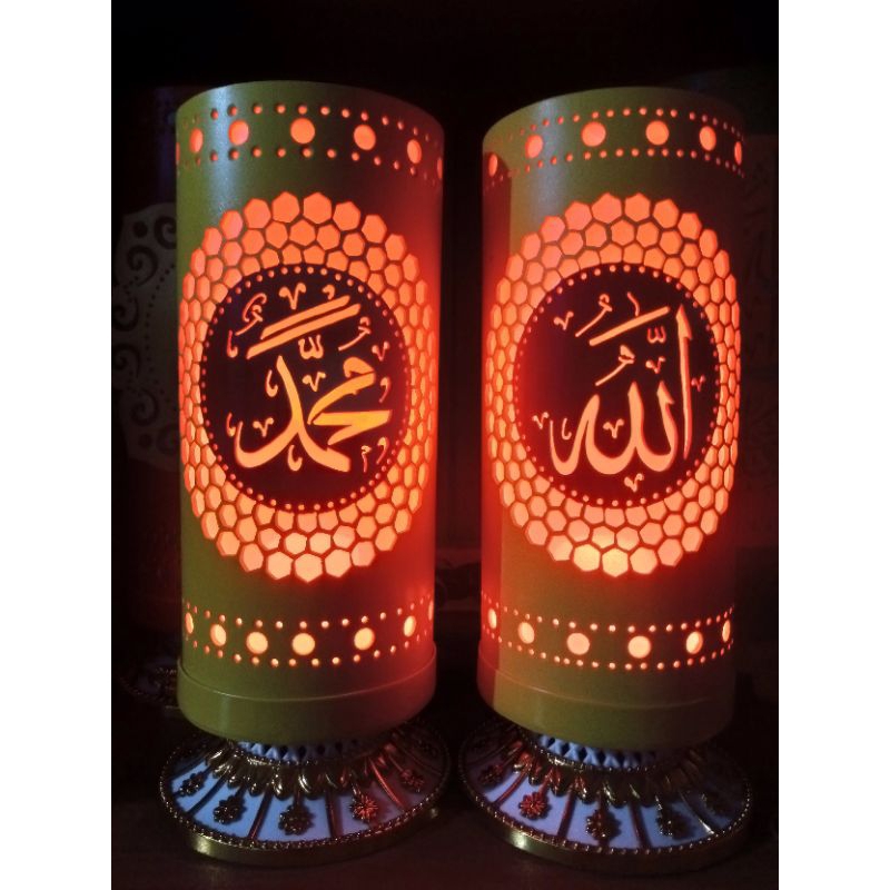 Jual Lampu hias PVC Cauple ALLAH&MUHAMMAD | Shopee Indonesia
