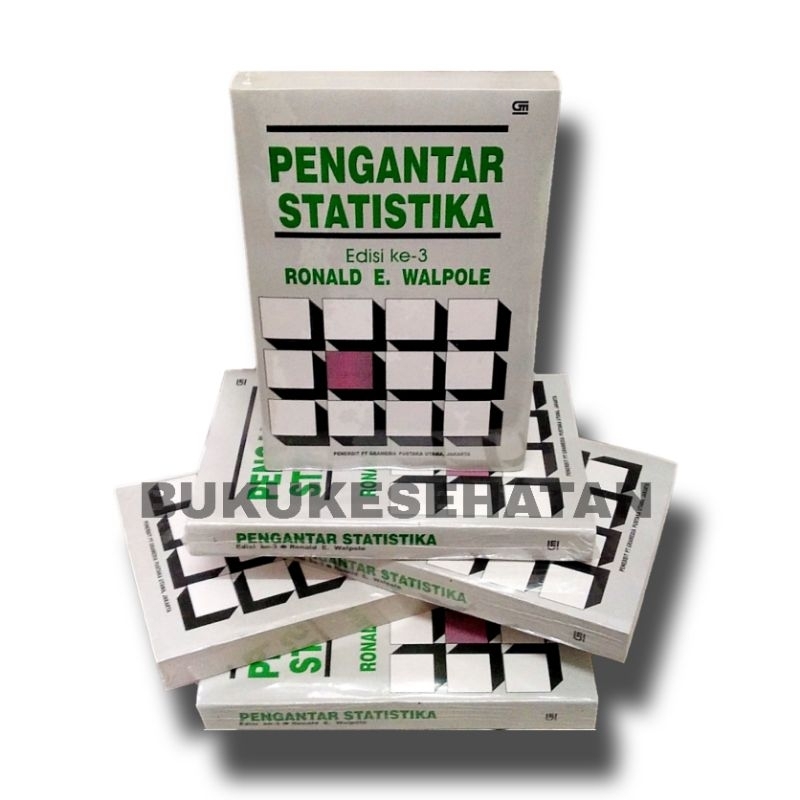 Jual Buku PENGANTAR STATISTIKA EDISI 3 , WALPOLE | Shopee Indonesia