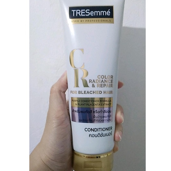 Jual Tresemme Conditioner For Bleached Hair Color Radiance And Repair 250 Ml Shopee Indonesia 6768