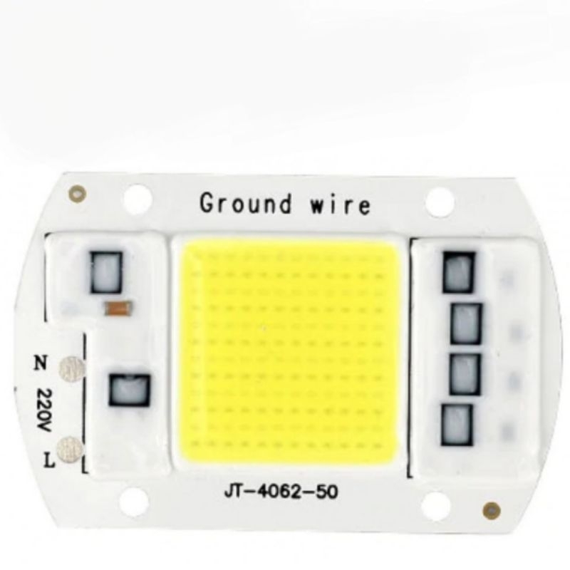 Jual LED HPL 50W 220Volt Suku cadang Lampu sorot LED HPL COB 220V AC