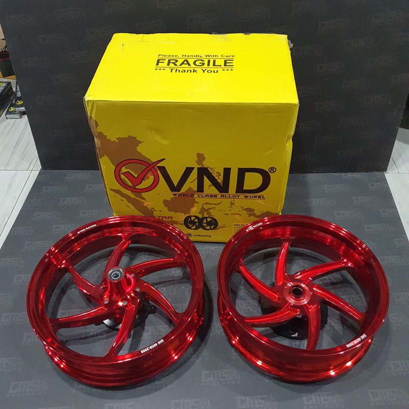 Jual Velg Velek VND Six Star Forged Rims Yamaha Xmax 250 300 | Shopee ...