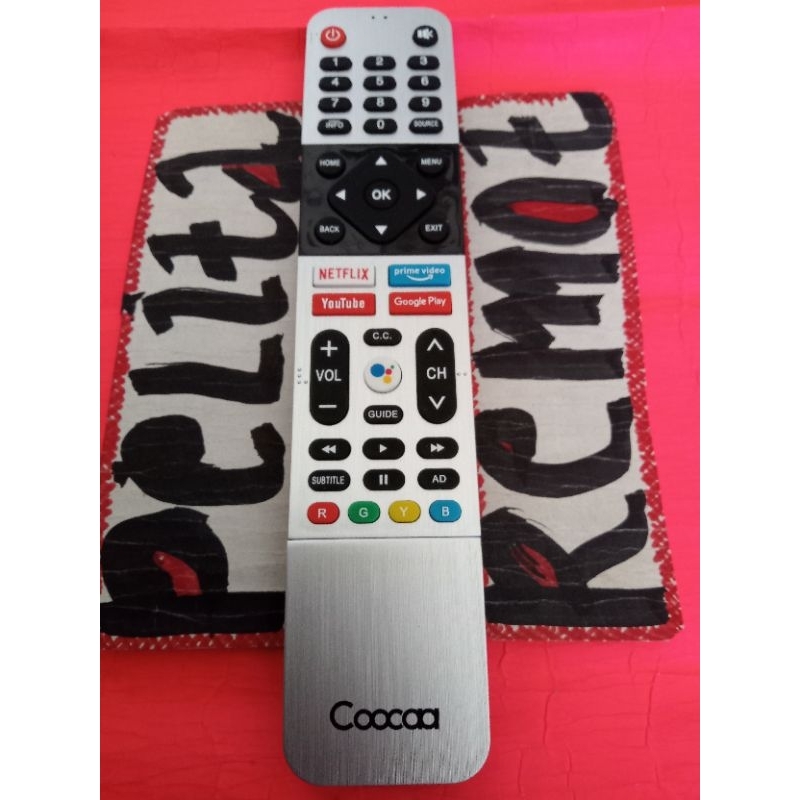 Jual REMOTE CONTROL TV COOCAA LED ANDROID SMART VOICE ORIGINAL ...