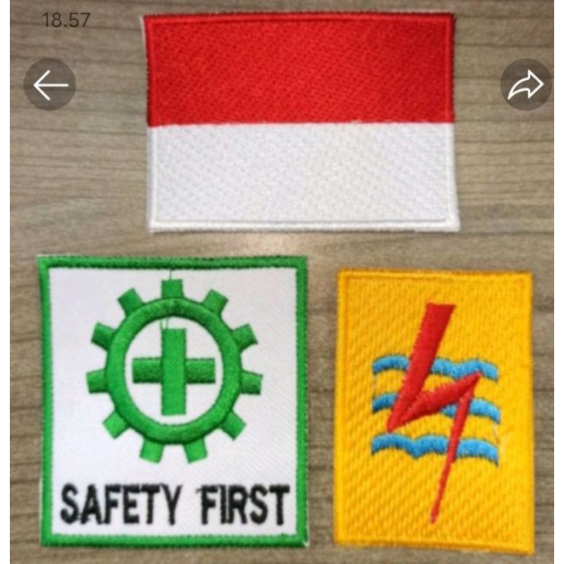 Jual Logo Pln Safety Merah Putih Shopee Indonesia