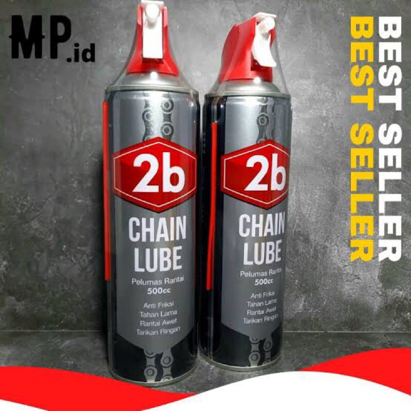 Jual Oli Minyak Rantai 2b Chain Lube Semprot 500ml Pelumas Chainlube ...
