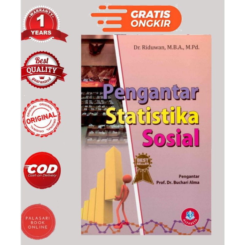 Jual Buku Pengantar Statistika Sosial - Riduwan | Shopee Indonesia