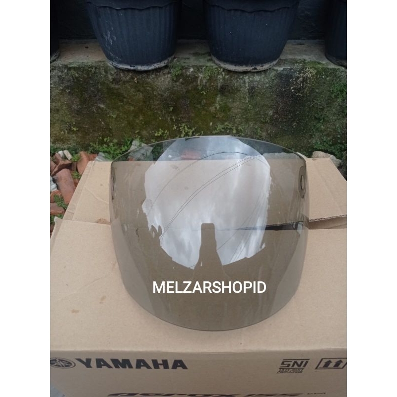 Jual KACA VISOR HELM YAMAHA HALF FACE Shopee Indonesia