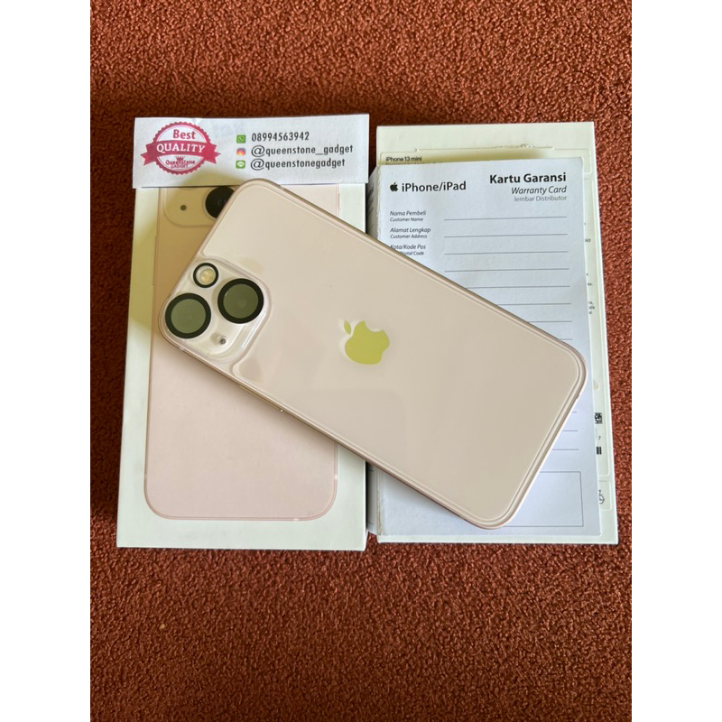 Jual iphone 13 mini 128GB pink ibox barang langka | Shopee Indonesia