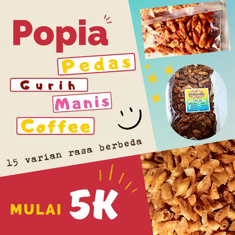 Jual Popia Camilan Kulit Lumpia Keripik Lumpia Lumpia Gulung Shopee