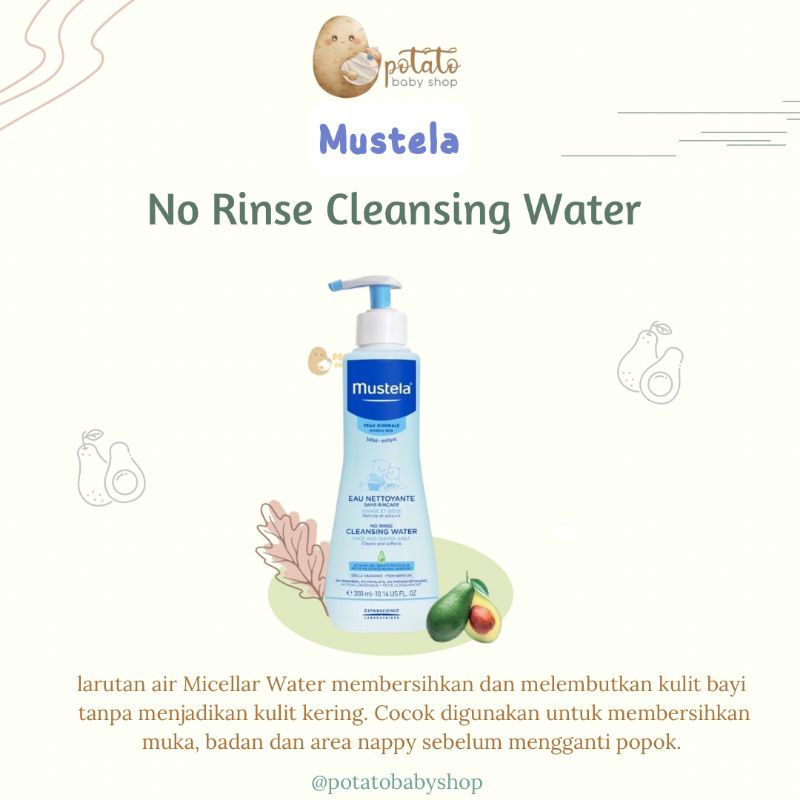 Body Wash Mustela Baby No Rinse Cleansing Water Buy Mustela No