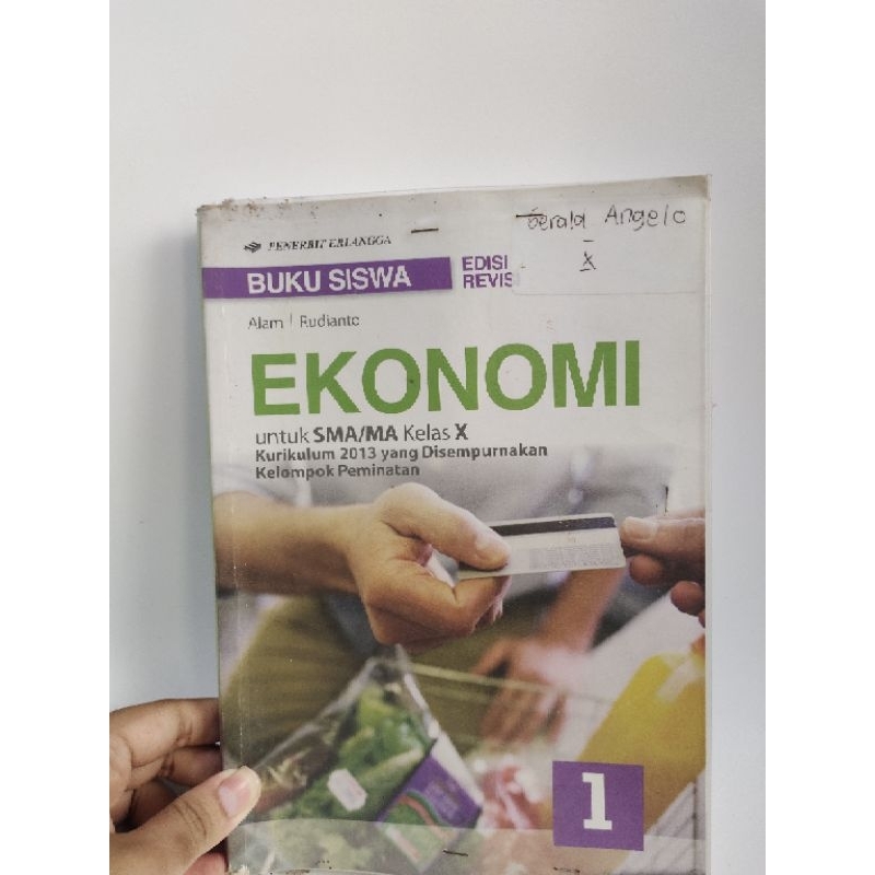 Jual Buku Ekonomi Kelas 10 X Kurikulum 2013 Penerbit Erlangga Edisi Revisi Shopee Indonesia