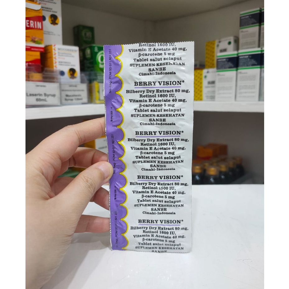 Jual Berry Vision Obat Terlengkap & Harga Terbaru Mei 2026 | Shopee ...