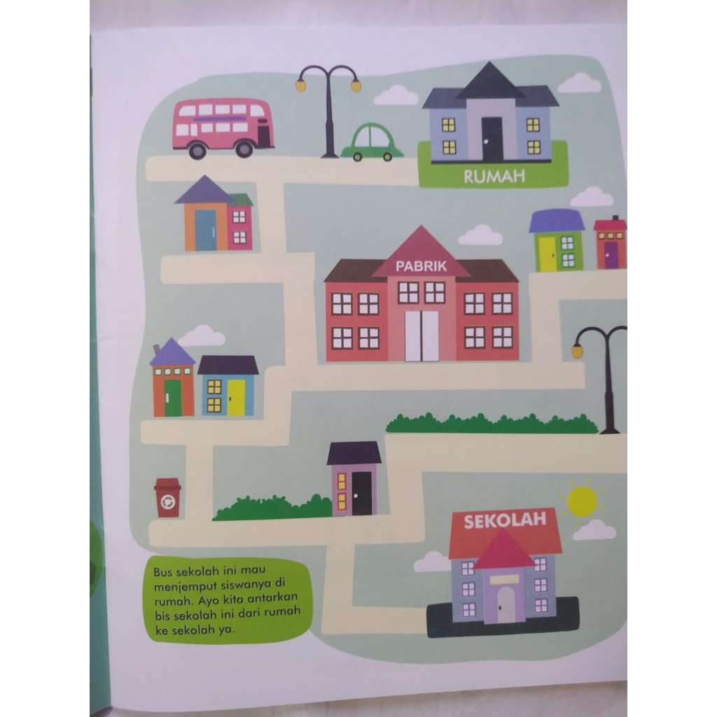 Jual Buku - Maze Jalan-Jalan Ke Kota, Buku Aktivitas untuk PAUD & TK ...
