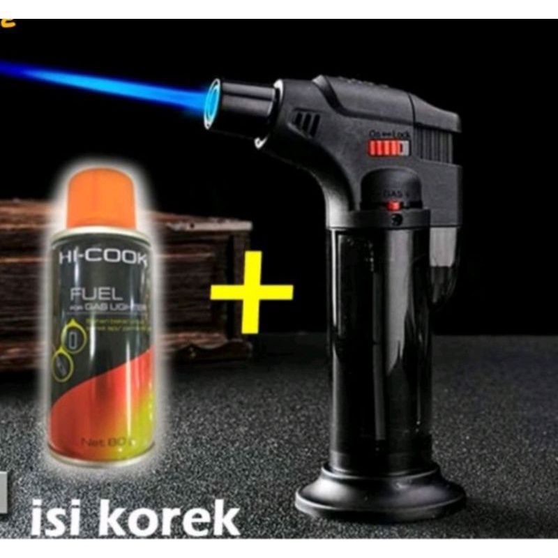 Jual Korek Torch Jet + Gas Hi-Cook ORI 100% KUALITAS PREMIUM TERBAIK ...