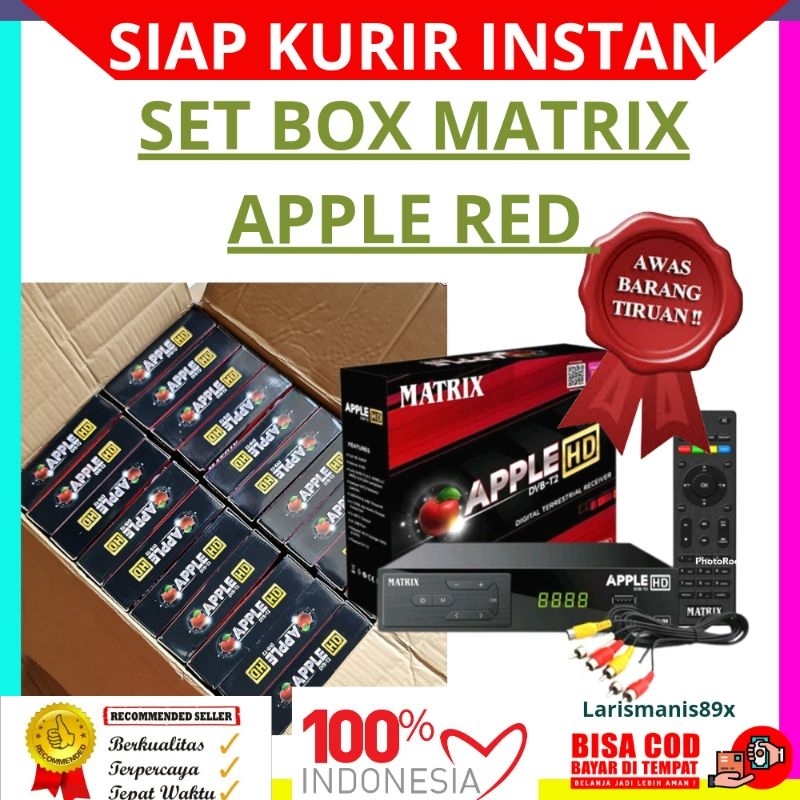 Jual Star Stb Matrix Apple Original Asli Ready Stock Stb Matrix Set Top Box Receiver Siaran