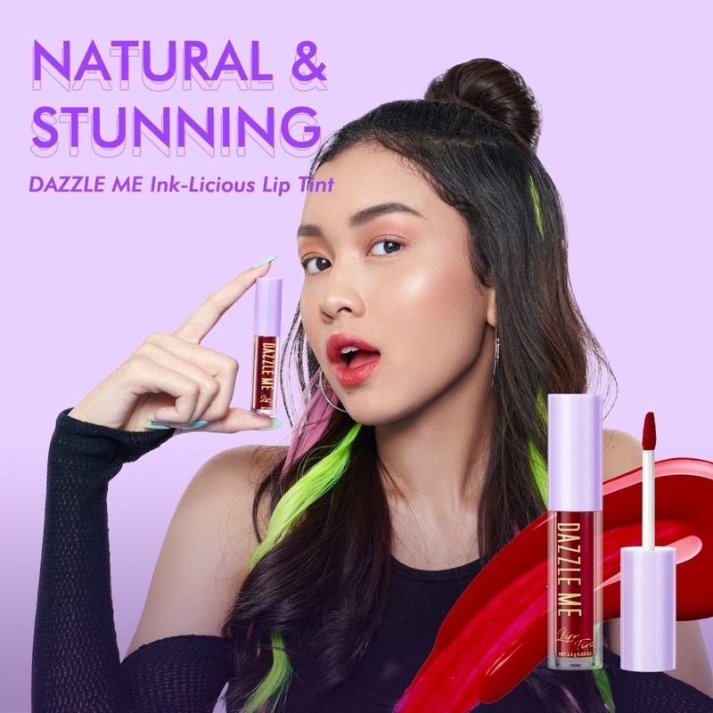 Jual DAZZLE ME INK LICIOUS LIP TINT | Shopee Indonesia