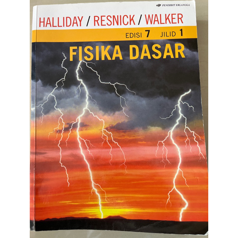 Jual Fisika Dasar Halliday Resnick Edisi 7 Jilid 1 ORIGINAL Shopee