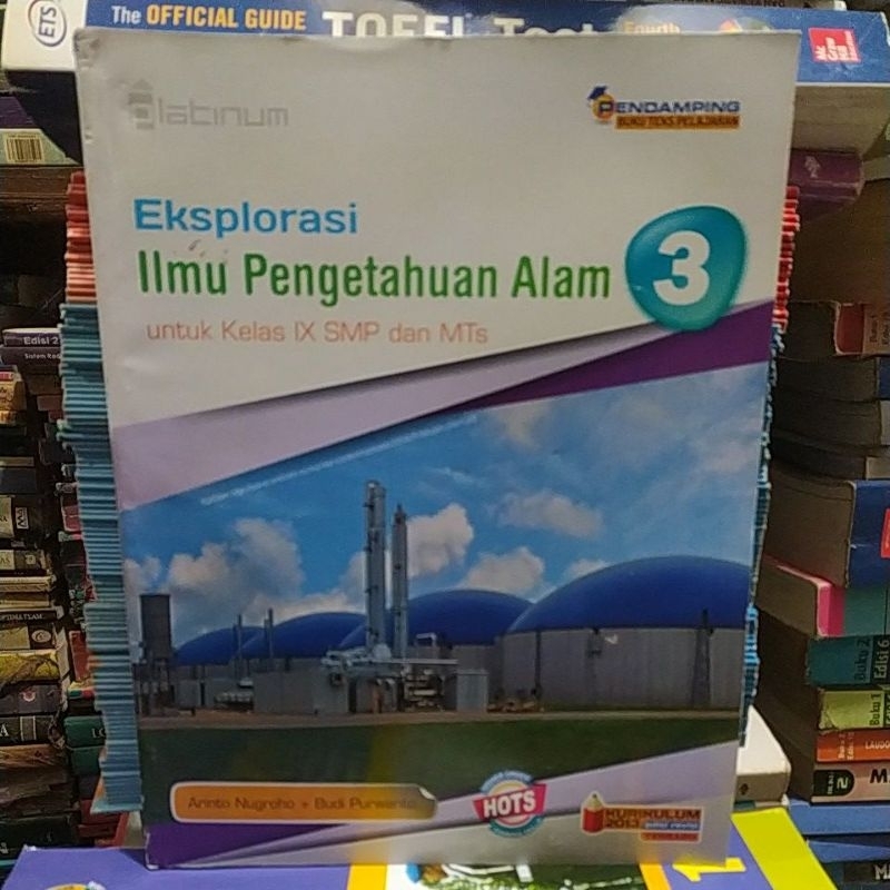 Jual Buku Ilmu Pengetahuan Alam Untuk SMP MTS Kelas 3 (original ...