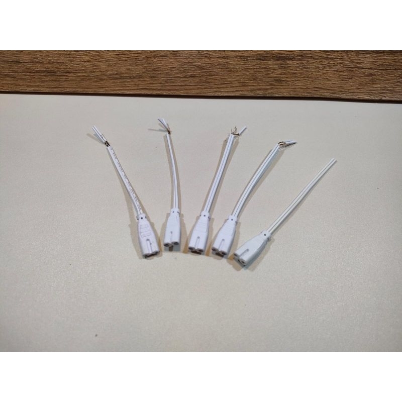 Jual ( COD ) Socket Lampu / kabel sambungan neon LED T4 T5. T8 ...