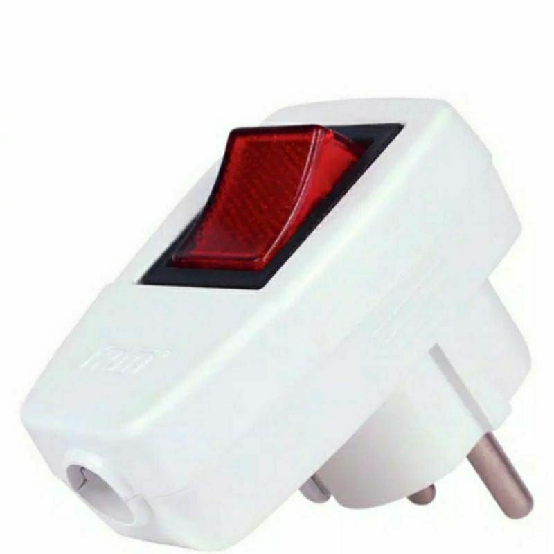 Jual Steker Arde + Switch Saklar ON / OFF SNI Steker Saklar Lampu ...