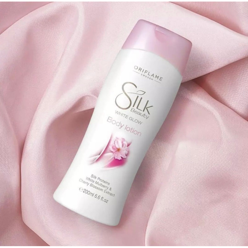 Jual ORIFLAME HAND BODY LOTION/SILK BEAUTY WHITE GLOW Shopee Indonesia