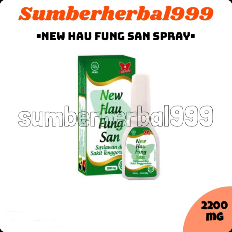 Jual New Hau Fung San Spray Obat Sariawan And Sakit Tenggorokan Shopee Indonesia