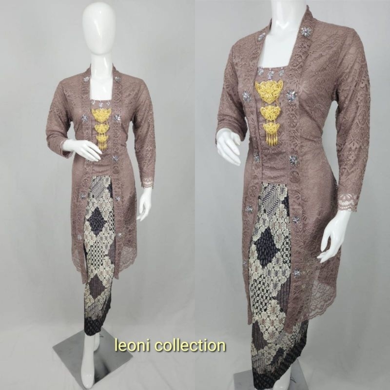 Jual Kebaya Modern/kebaya Kutu Baru Payet/kebaya Brukat/kebaya Tile ...