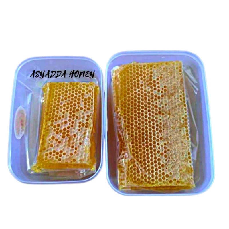 Jual Madu Sarang 500 Gram Raw Honey Madu Sarang Asli Murni Shopee