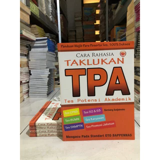 ( PROMO BUKU MURAH ORIGINAL ) BUKU CARA RAHASIA TAKLUKAN TPA / BEST SELLER / TES CPNS / TES POTENSI AKADEMIK /
