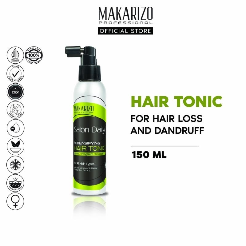 Jual Makarizo Profesional Salon Daily Redensifying Hair Tonic Spray