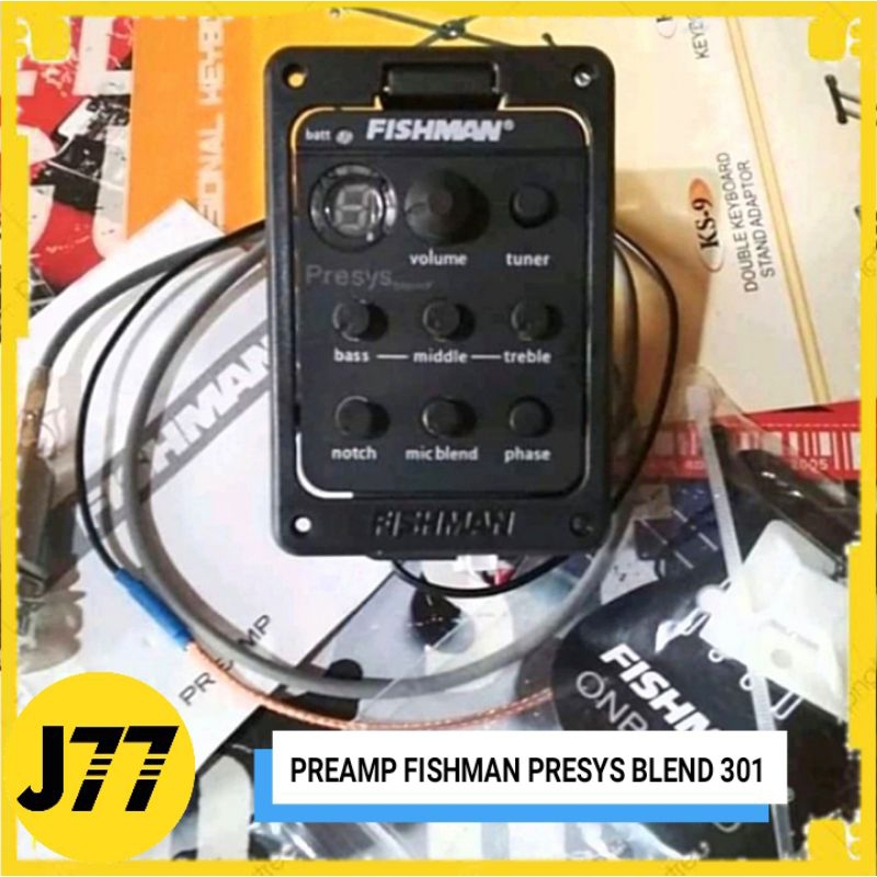 Jual Preamp Gitar Akustik Fishman Presys Blend 301 | Shopee Indonesia