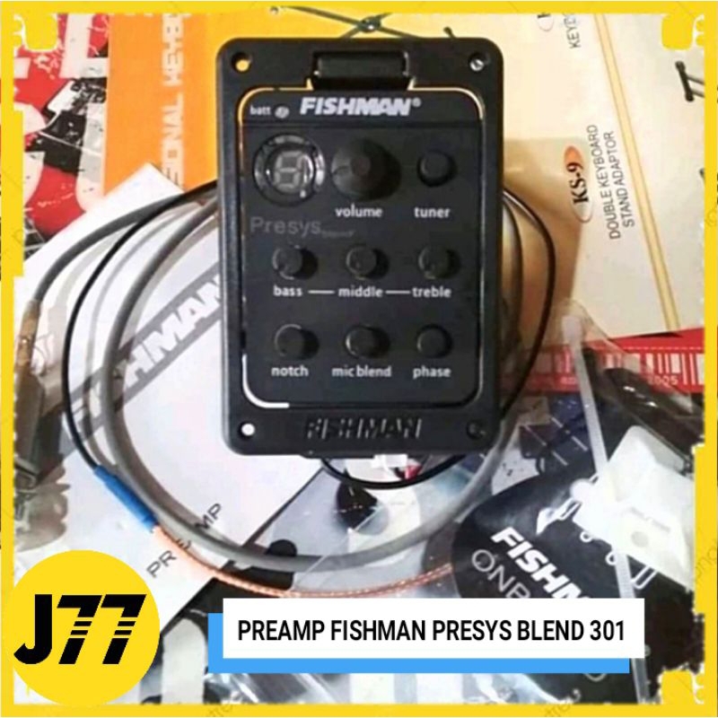 Jual Preamp Gitar Akustik Fishman Presys Blend Shopee Indonesia