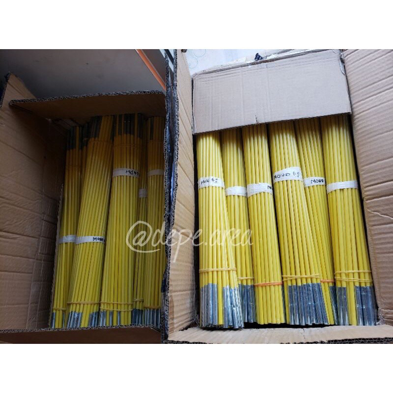 Jual Frame tenda 6.9mm x 52cm Frame tenda warna kuning | Shopee Indonesia