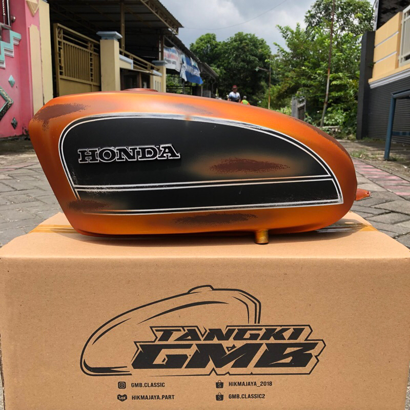 Jual tangki cb 125/100 tangki press cb bahan galvanis tebal model