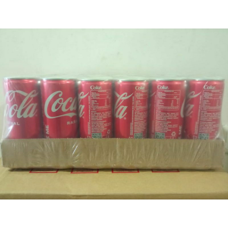 Jual Coca Cola Can 250ml (1 Dus = 24 Pcs) Shopee Indonesia