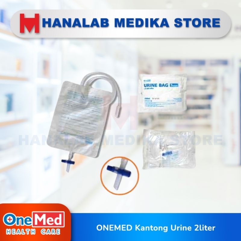 Jual ONEMED Kantong Urine 2 Liter HARGA PER 1PCS | Shopee Indonesia